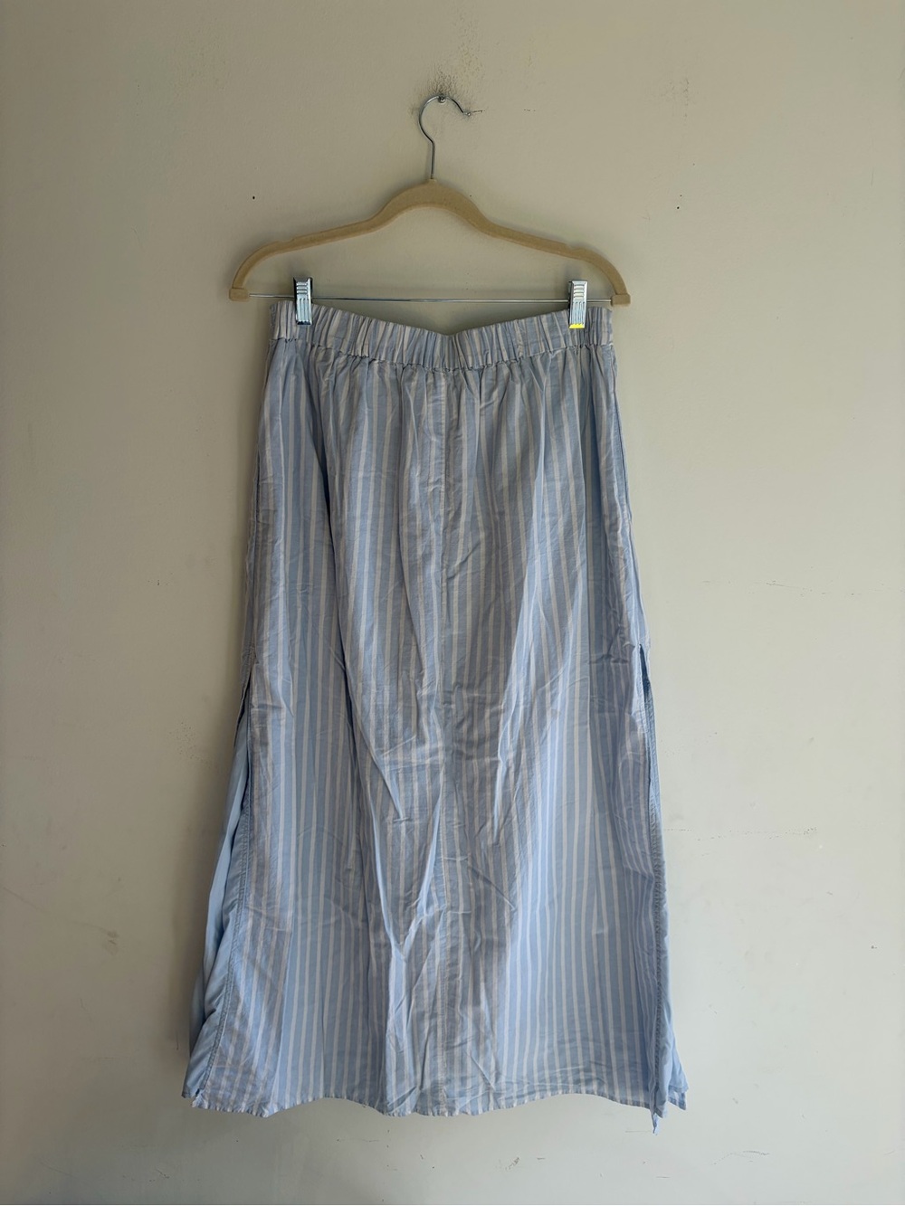 ANTHROPOLOGIE Mare Mare Drop-Waist Striped Maxi Skirt Size Medium - Picture 6 of 9